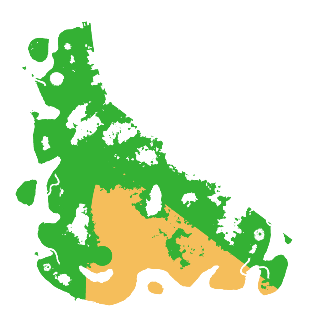 Biome Rust Map: Procedural Map, Size: 4250, Seed: 690112