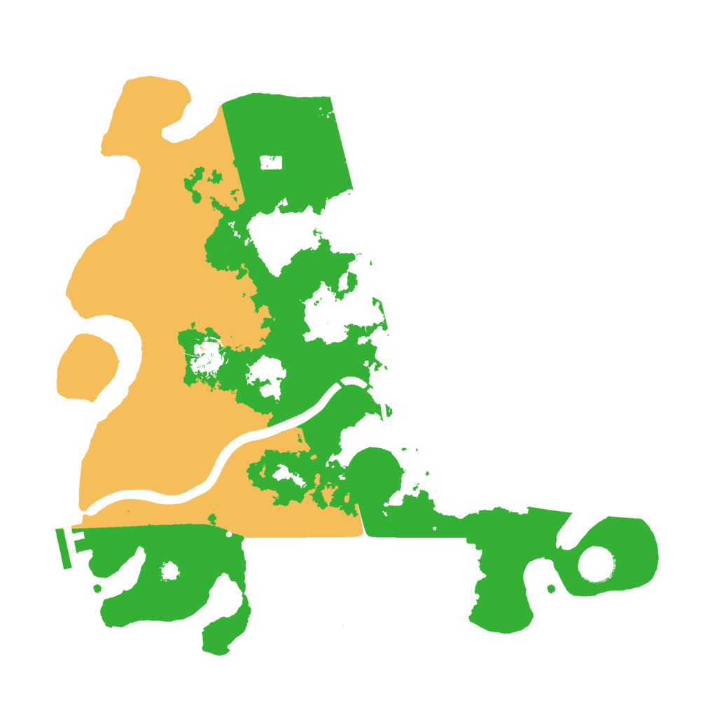 Biome Rust Map: Procedural Map, Size: 3500, Seed: 706127902