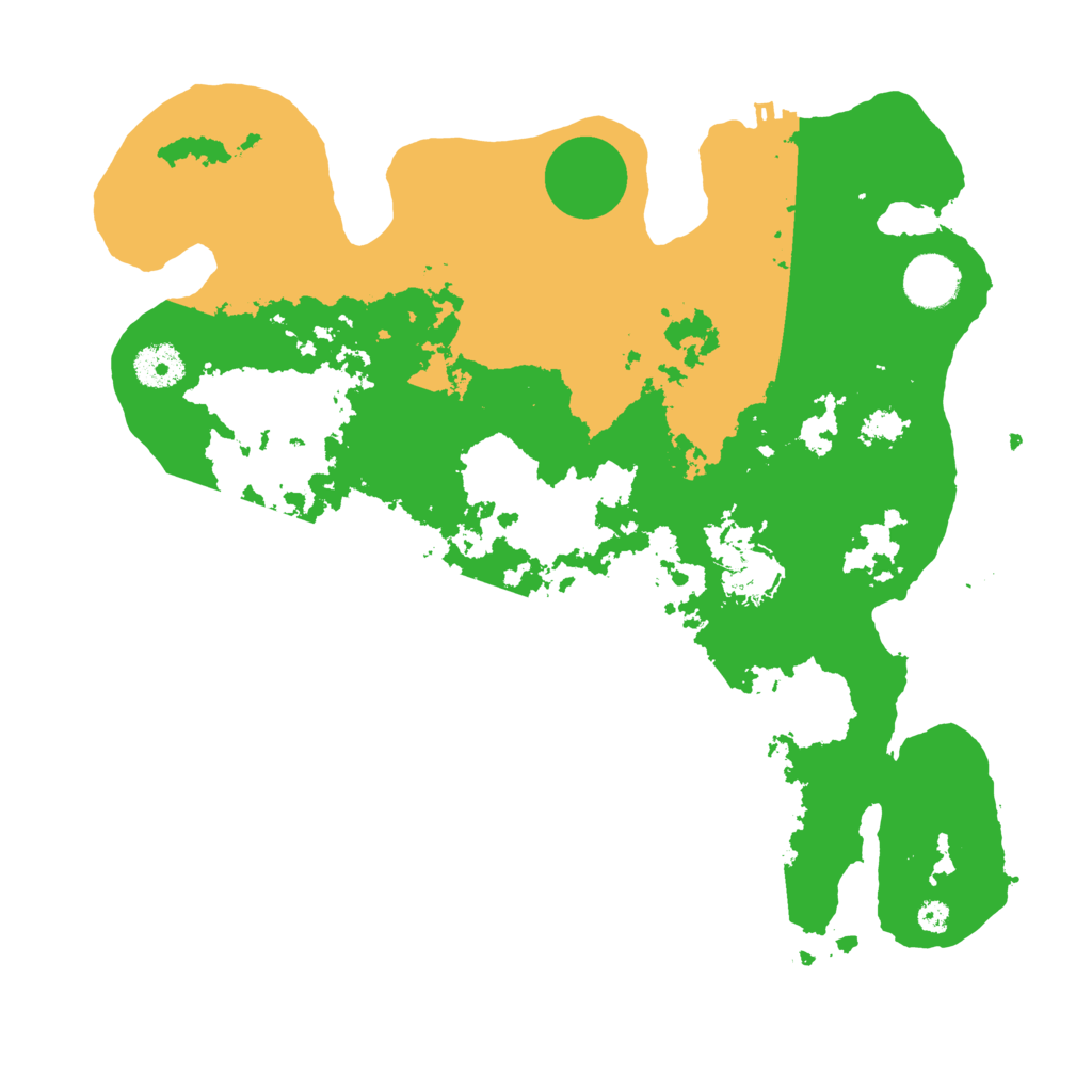 Biome Rust Map: Procedural Map, Size: 3500, Seed: 345565342