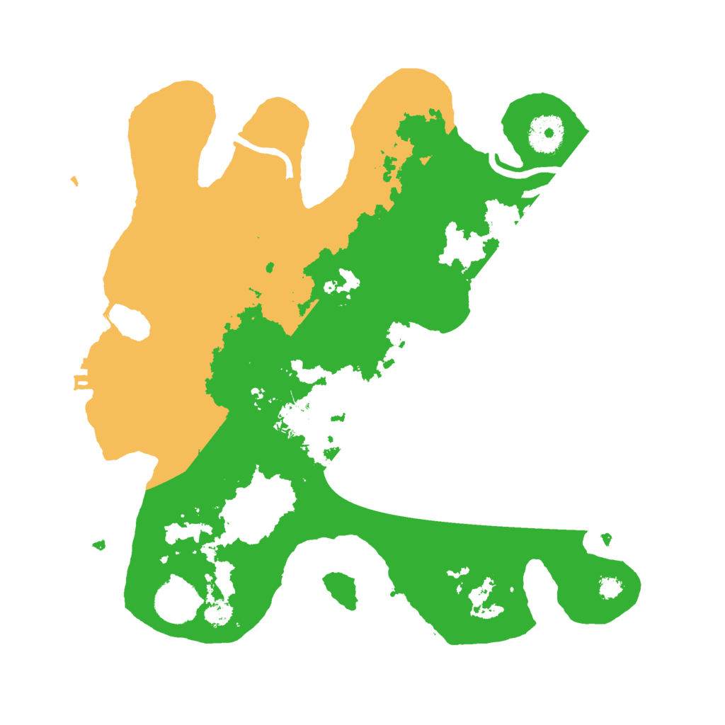Biome Rust Map: Procedural Map, Size: 3000, Seed: 1343384547
