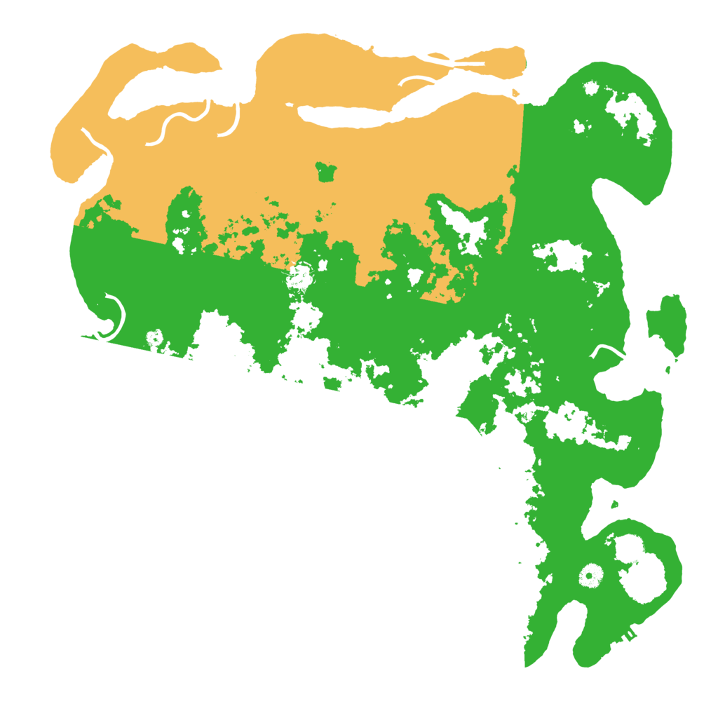 Biome Rust Map: Procedural Map, Size: 4500, Seed: 5675758