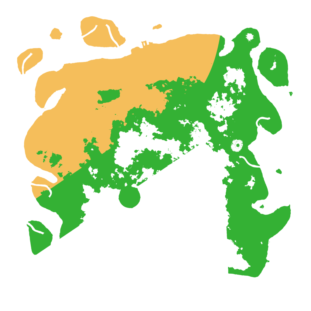 Biome Rust Map: Procedural Map, Size: 3850, Seed: 9422574