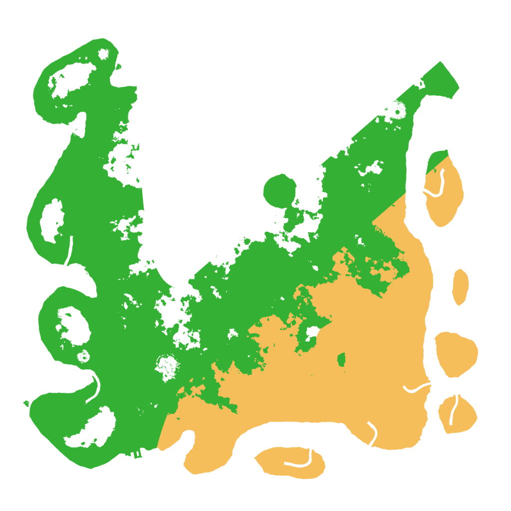 Biome Rust Map: Procedural Map, Size: 4250, Seed: 828597777