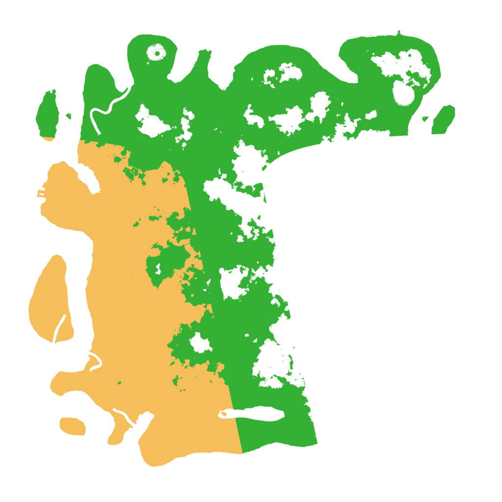 Biome Rust Map: Procedural Map, Size: 4250, Seed: 122443852