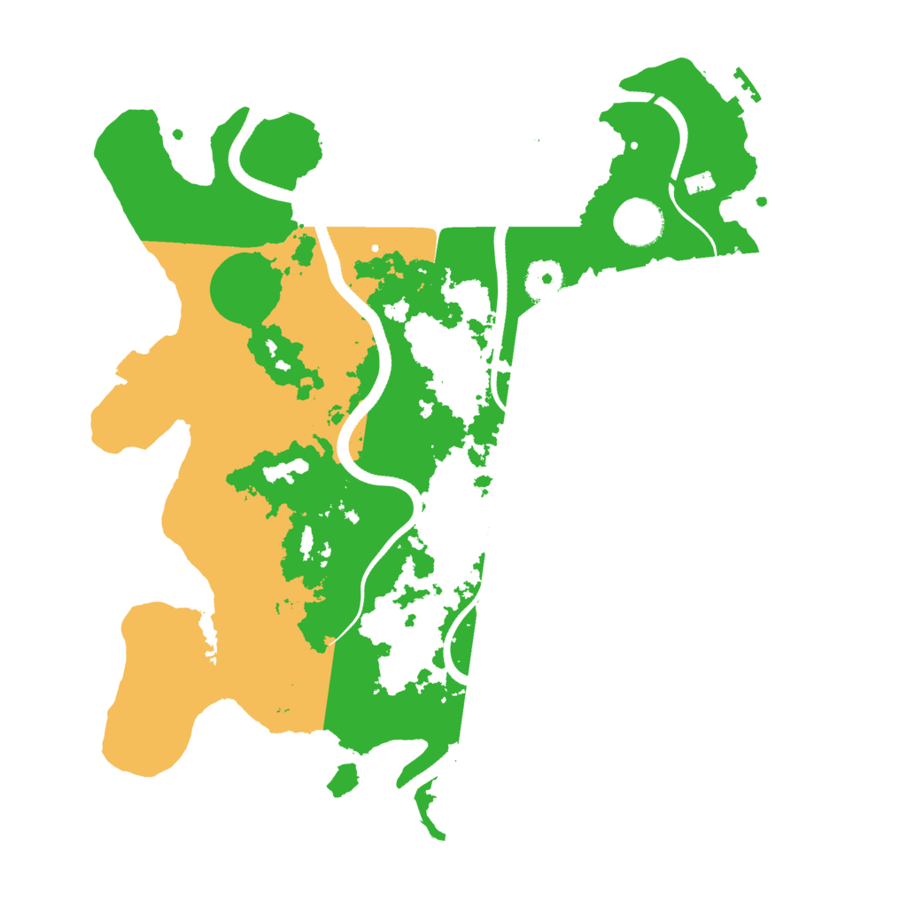 Biome Rust Map: Procedural Map, Size: 3500, Seed: 678900