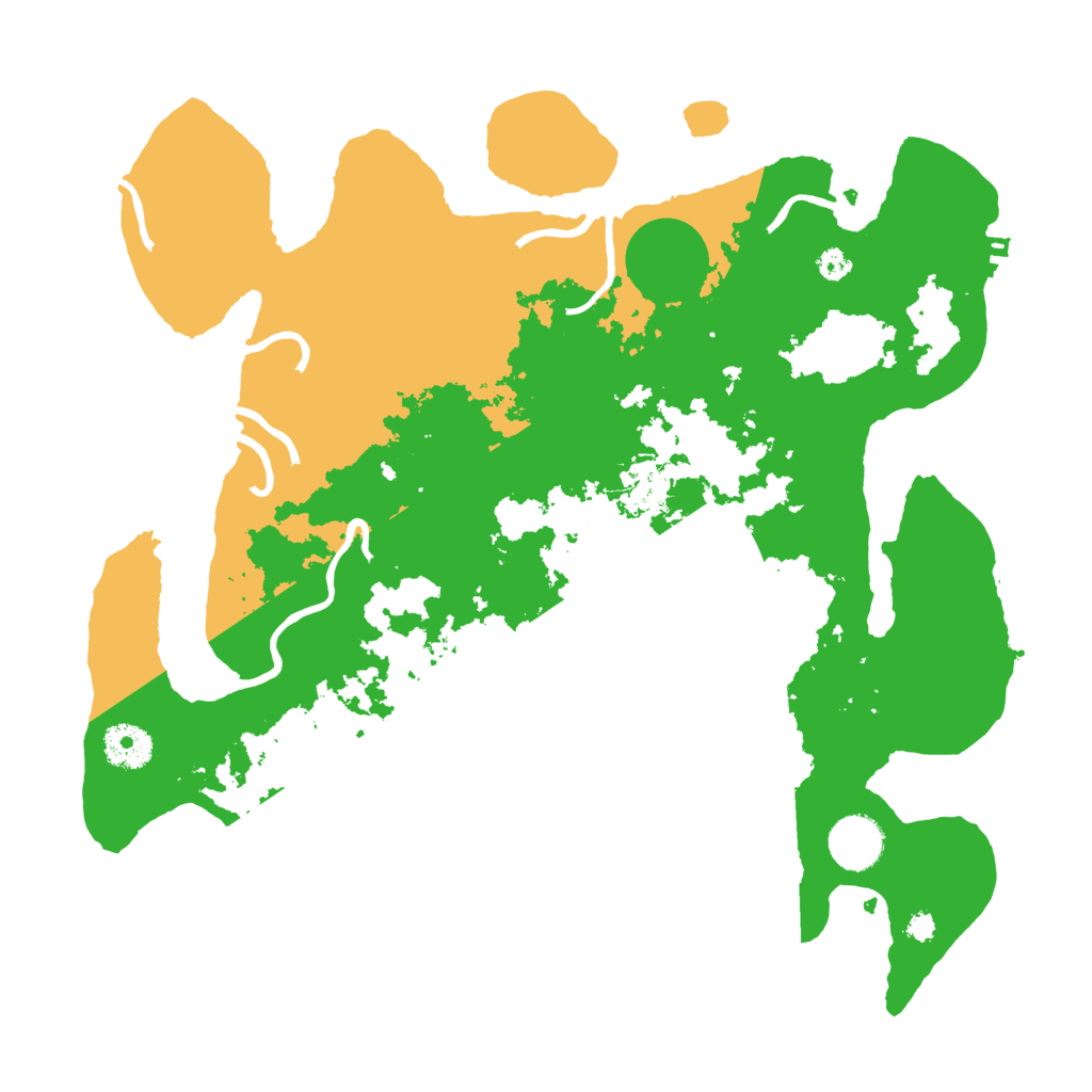 Biome Rust Map: Procedural Map, Size: 3500, Seed: 61721206