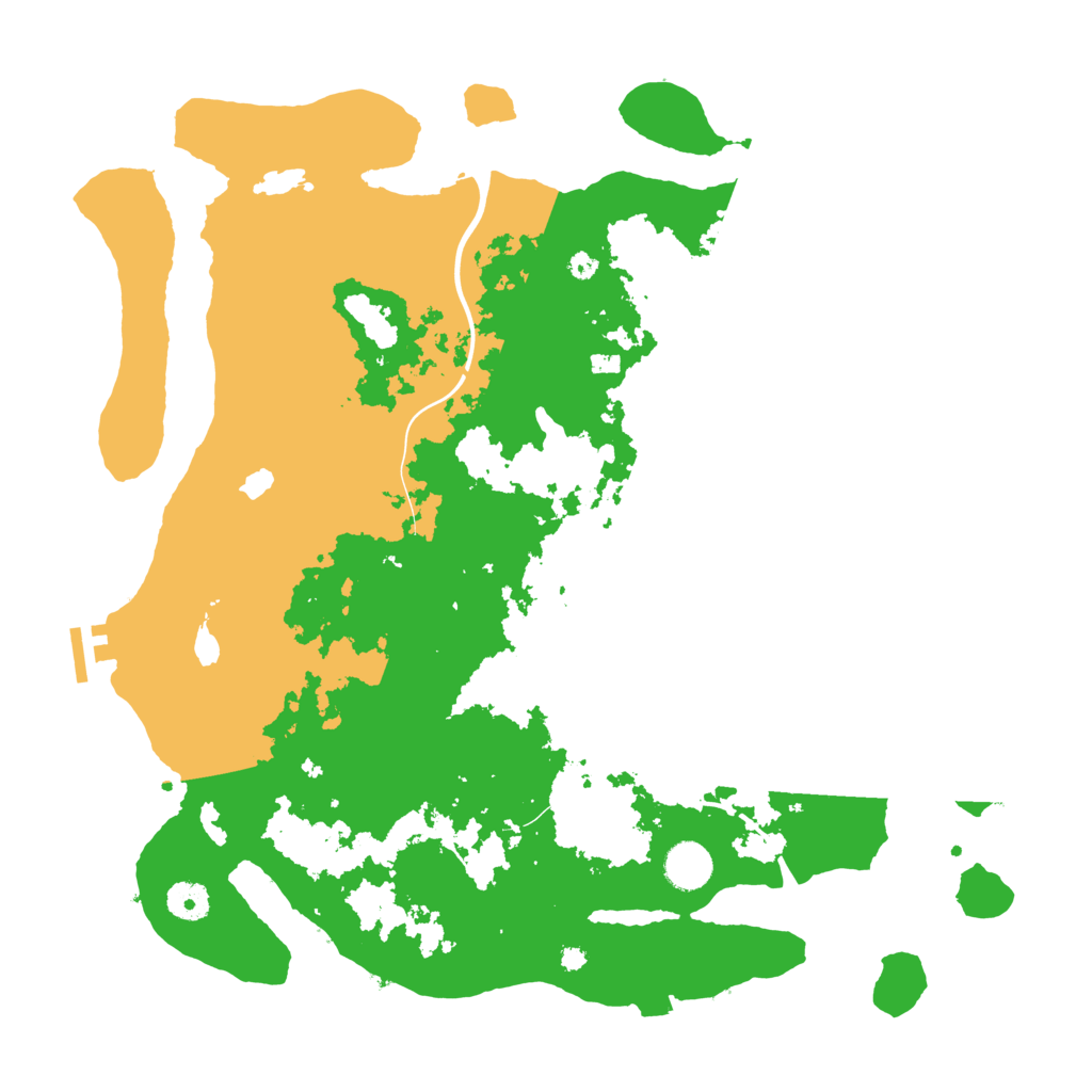 Biome Rust Map: Procedural Map, Size: 4000, Seed: 318437671
