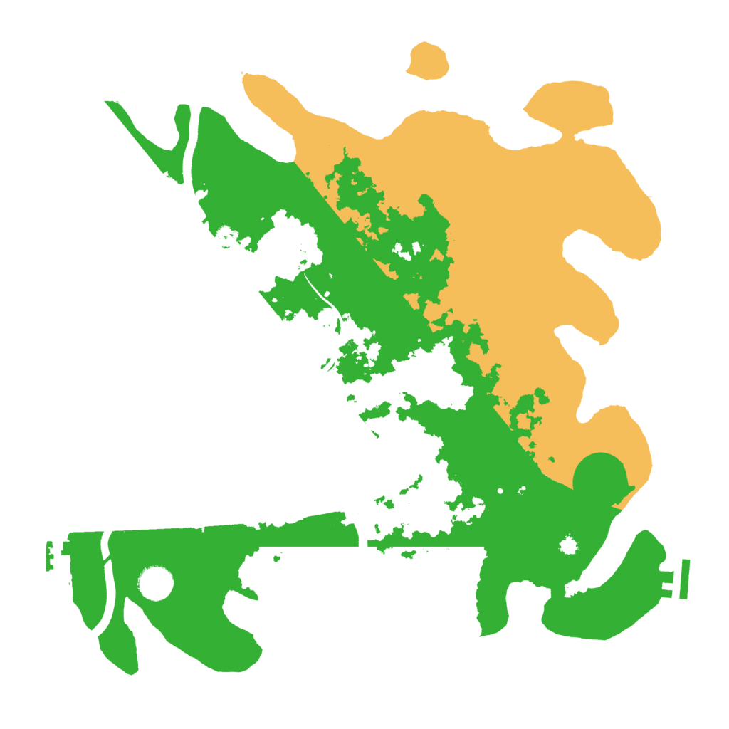 Biome Rust Map: Procedural Map, Size: 3700, Seed: 1690897907