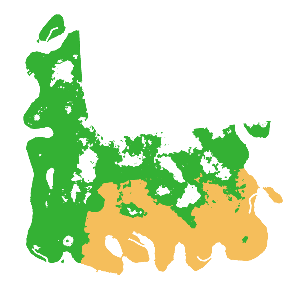 Biome Rust Map: Procedural Map, Size: 4300, Seed: 7991723