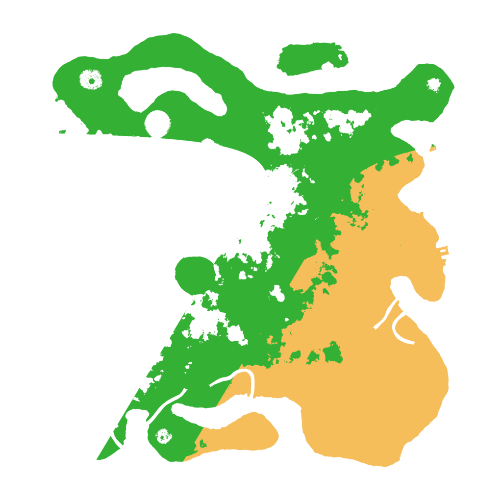 Biome Rust Map: Procedural Map, Size: 3500, Seed: 626649346