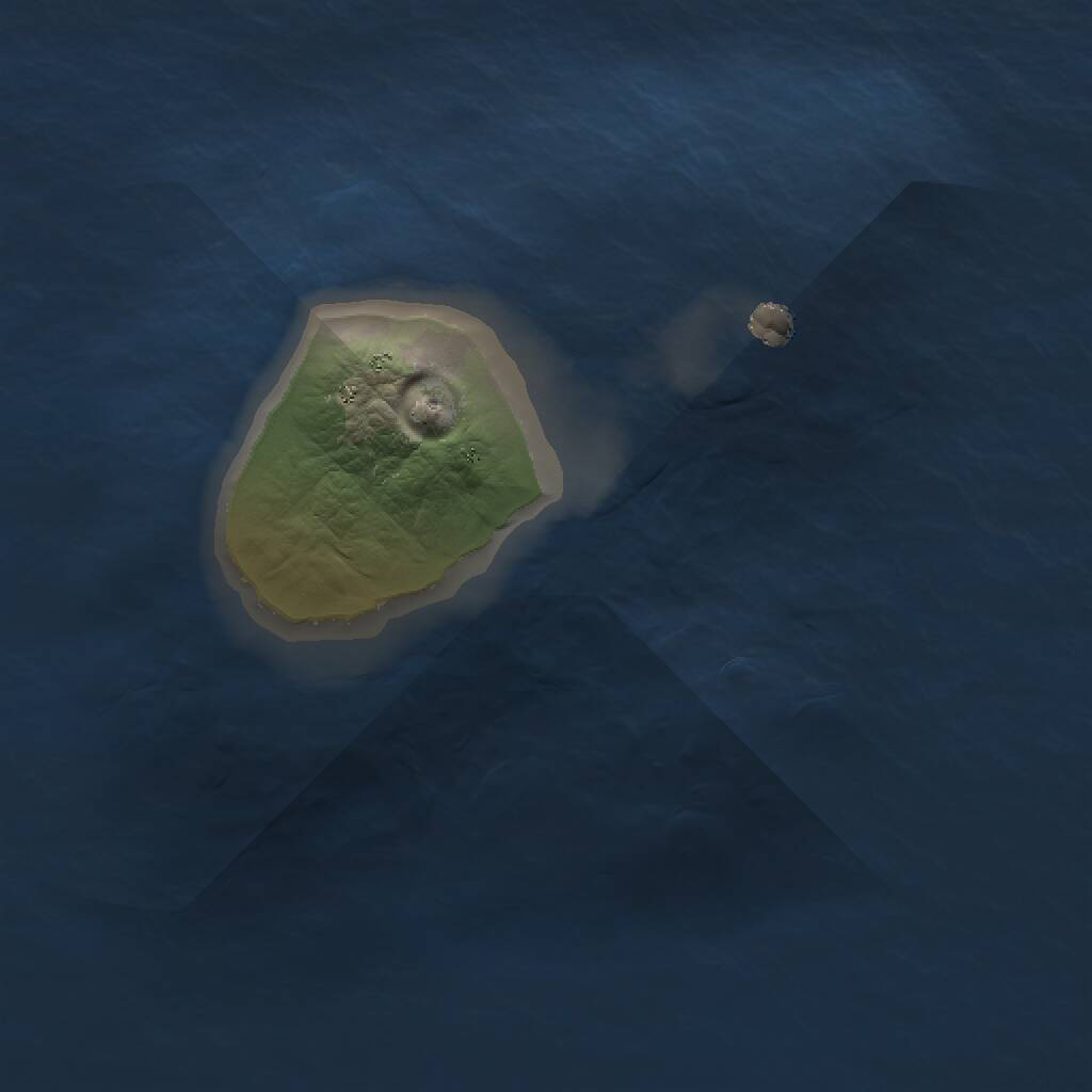 Rust Map: Procedural Map, Size: 1000, Seed: 226404, 1 Monuments