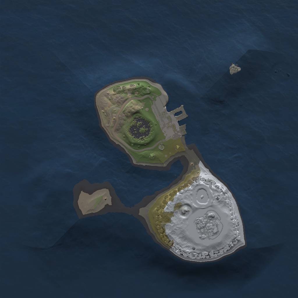 Rust Map: Procedural Map, Size: 1420, Seed: 7737368, 6 Monuments