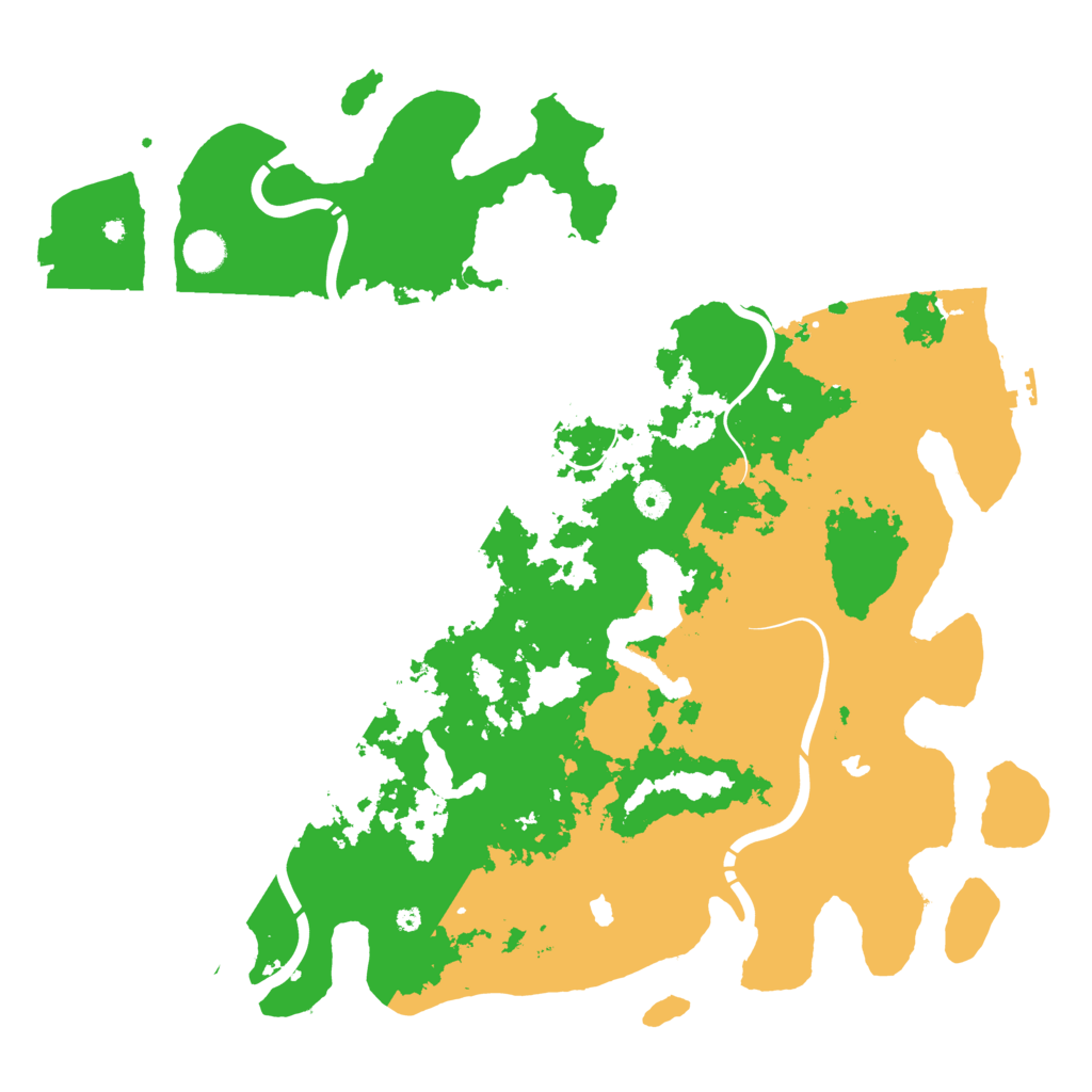 Biome Rust Map: Procedural Map, Size: 4500, Seed: 1511247649