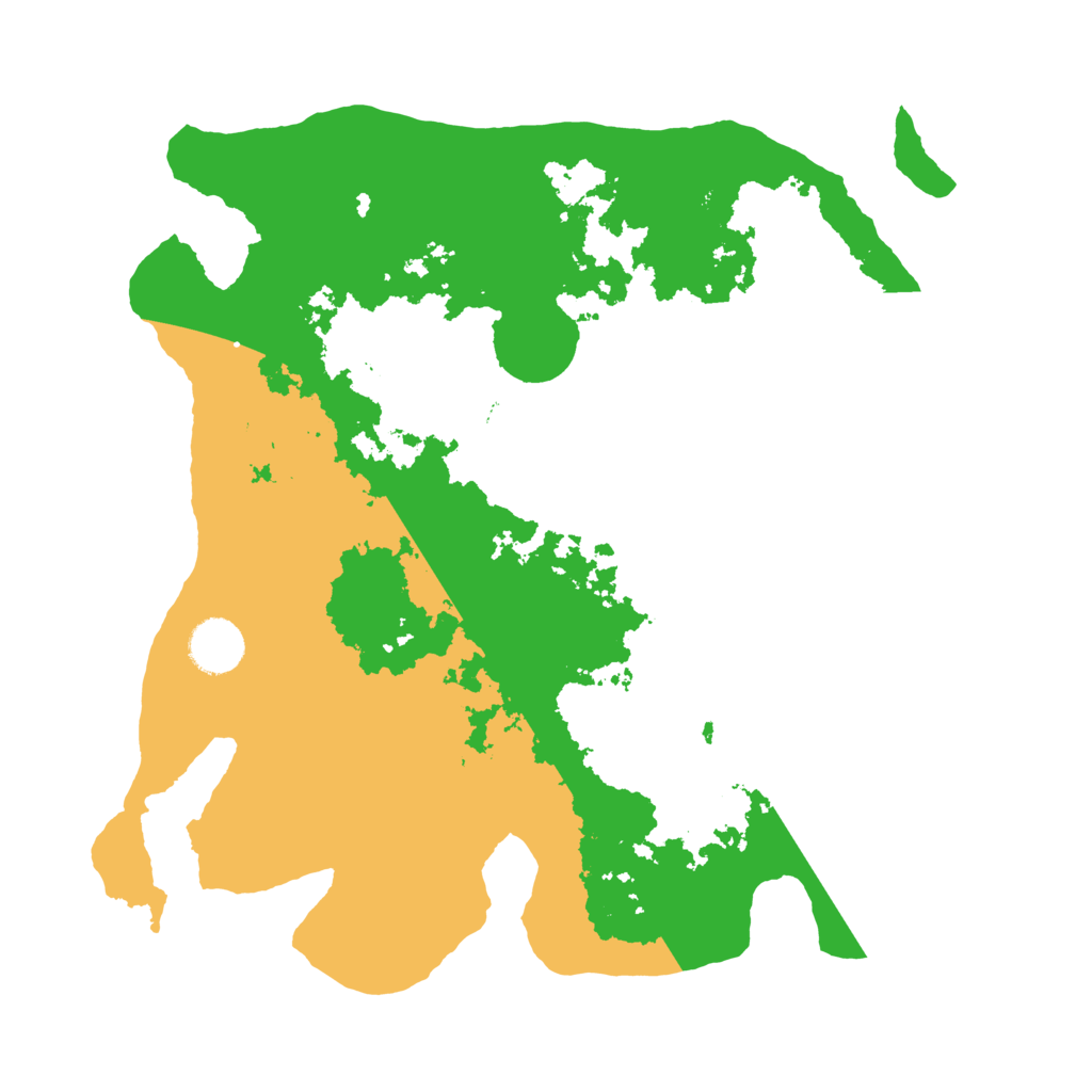 Biome Rust Map: Barren, Size: 3500, Seed: 785826806