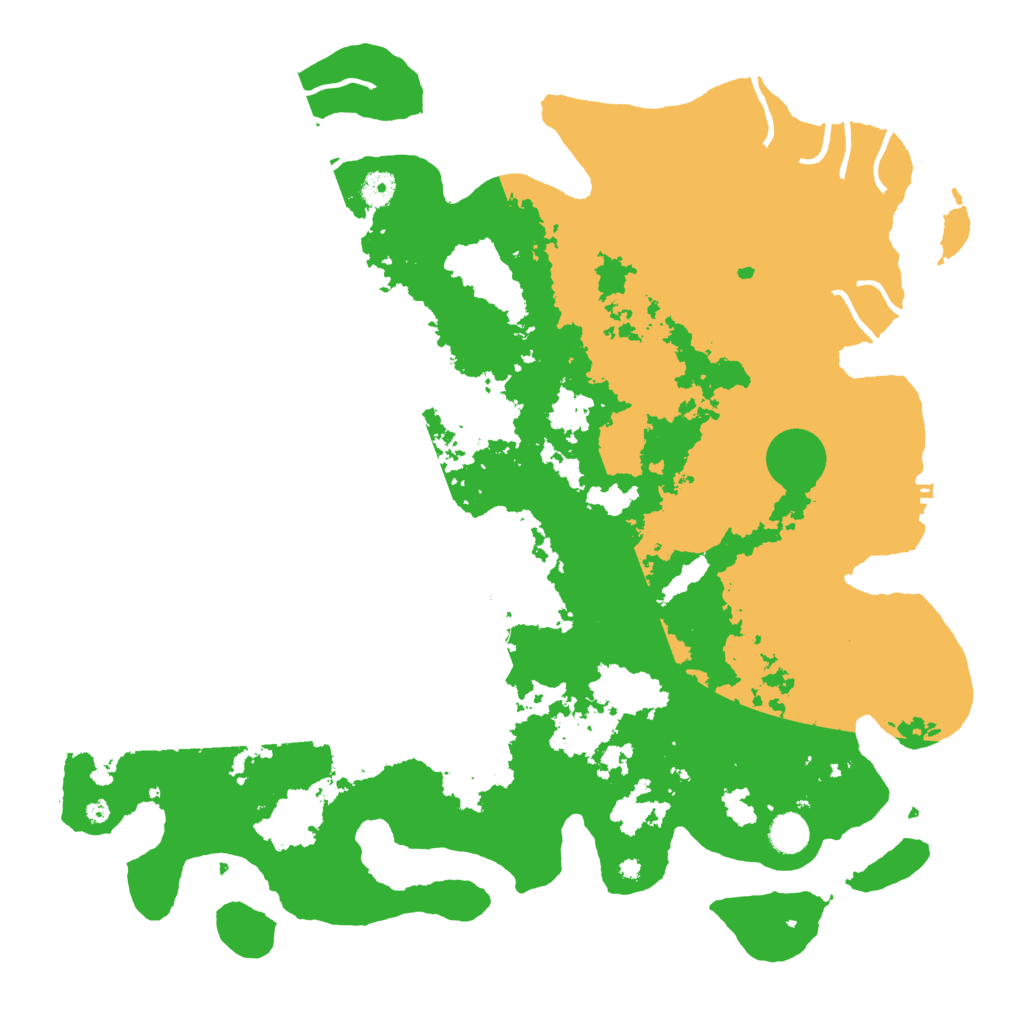 Biome Rust Map: Procedural Map, Size: 4500, Seed: 2051819551