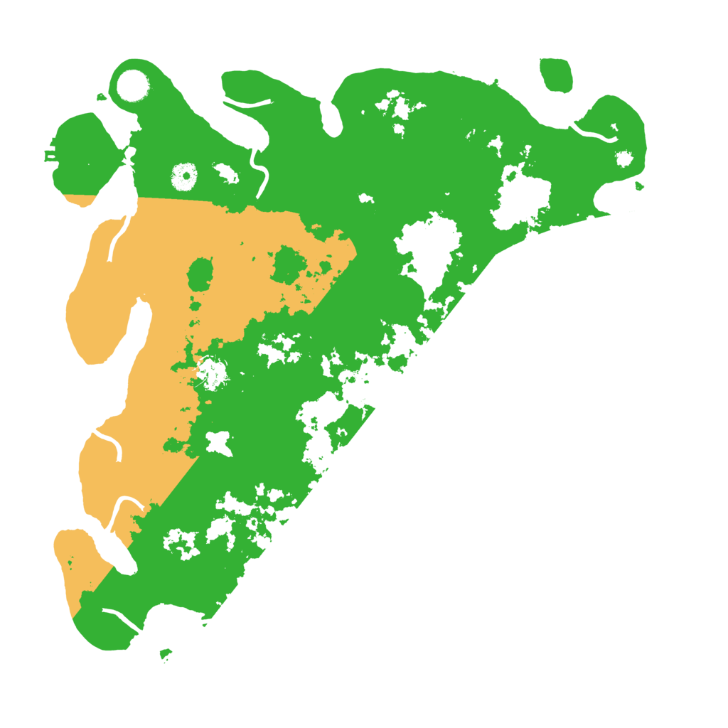 Biome Rust Map: Procedural Map, Size: 4000, Seed: 990213