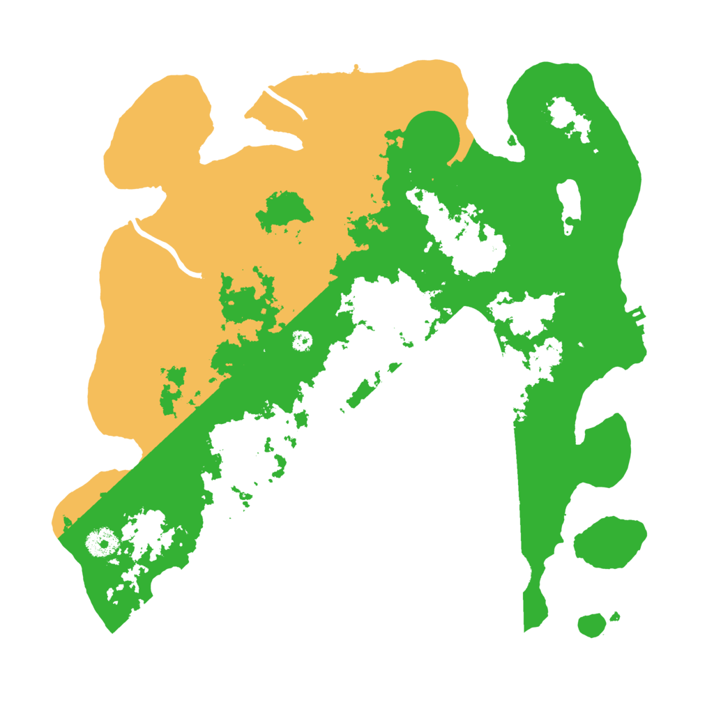 Biome Rust Map: Procedural Map, Size: 3500, Seed: 63406890