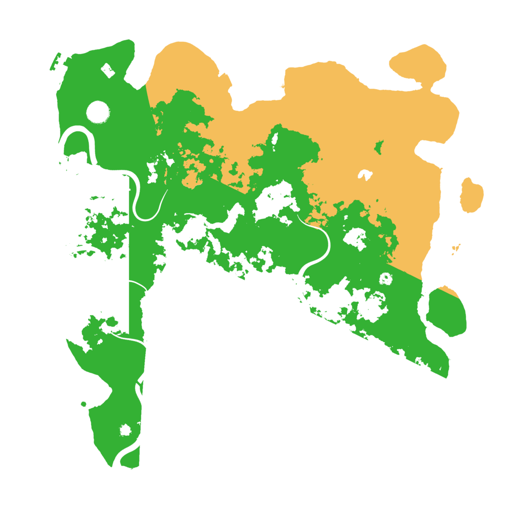 Biome Rust Map: Procedural Map, Size: 4000, Seed: 309945447