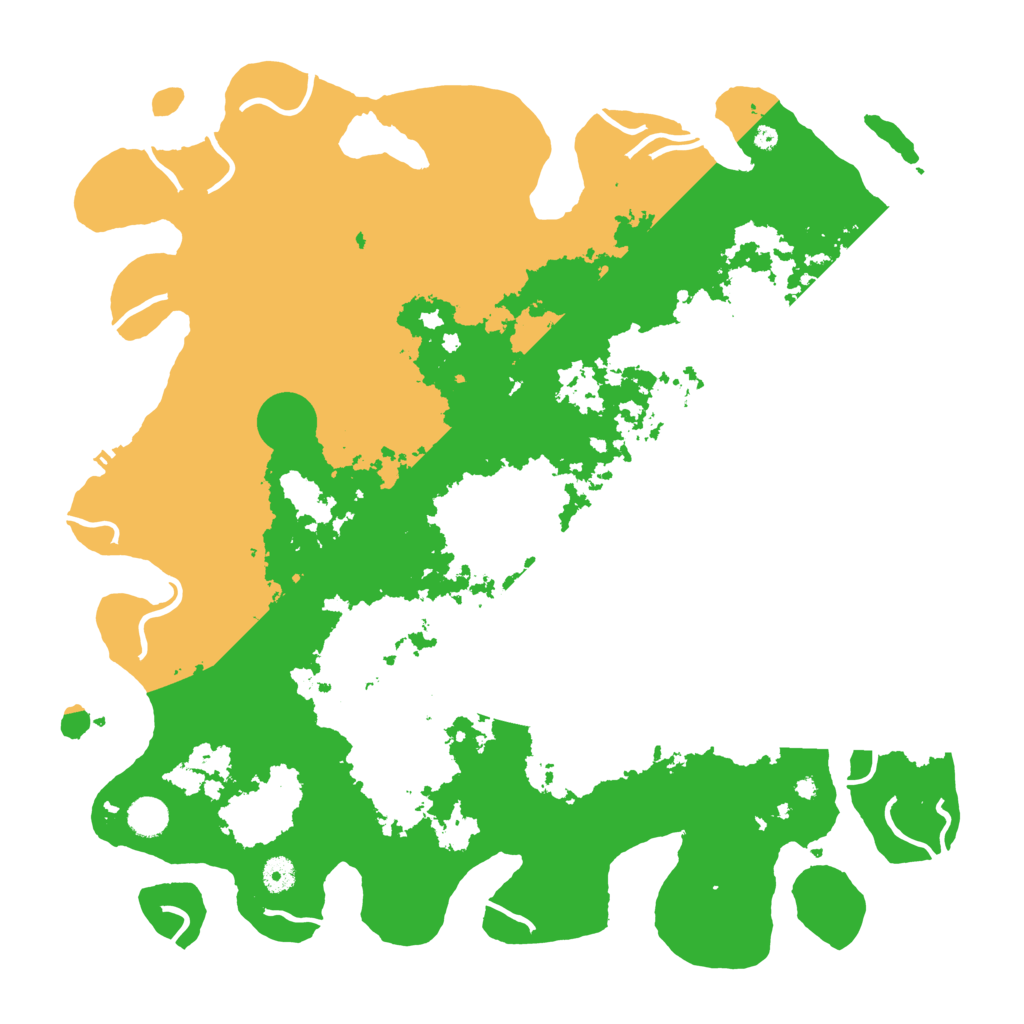 Biome Rust Map: Procedural Map, Size: 4500, Seed: 602769294