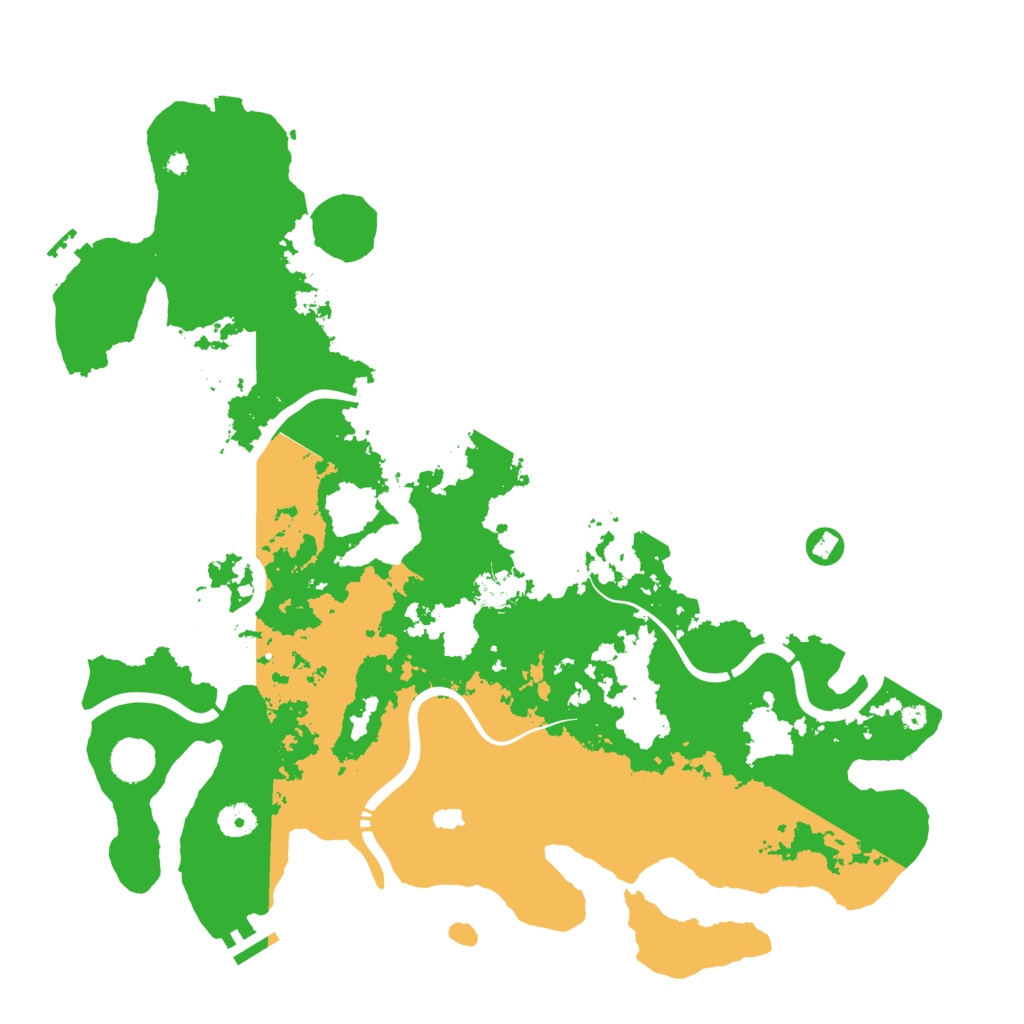 Biome Rust Map: Procedural Map, Size: 4250, Seed: 1243491167