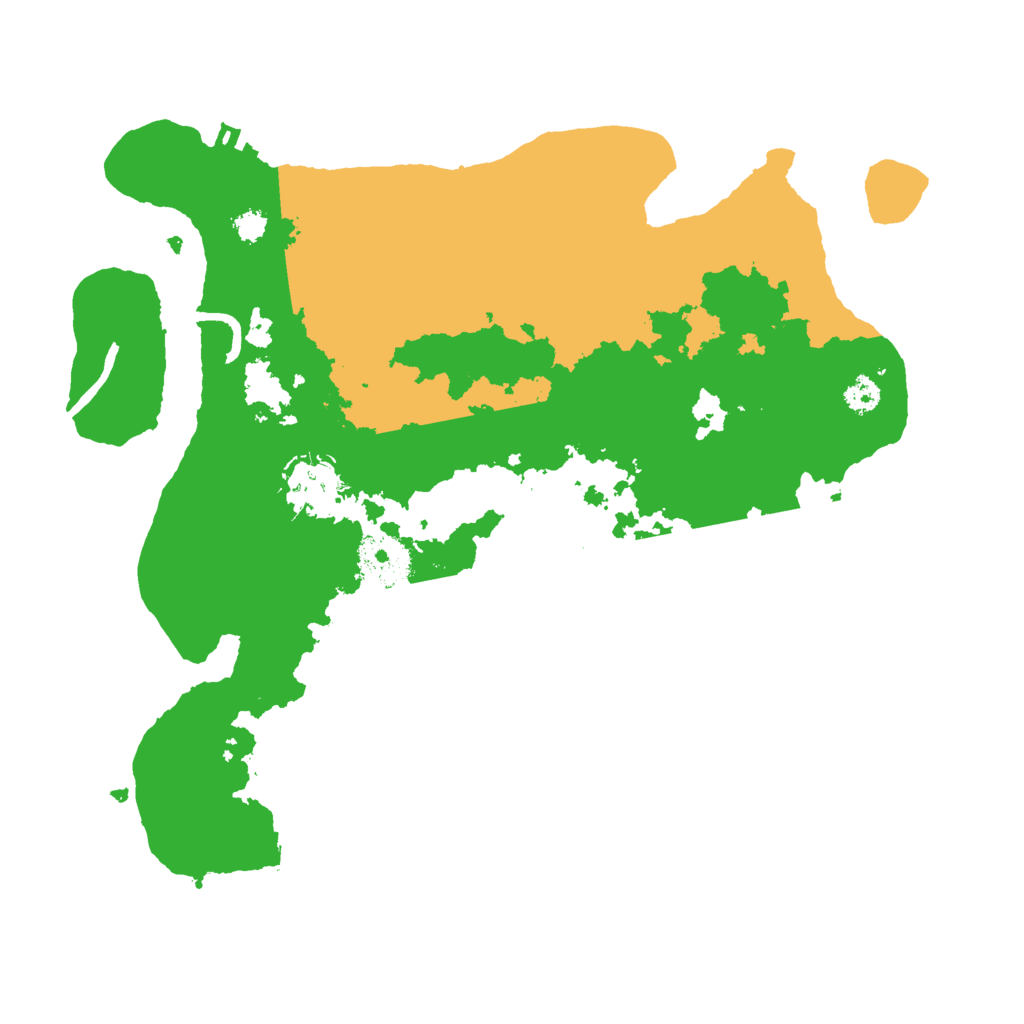 Biome Rust Map: Procedural Map, Size: 3000, Seed: 814863553