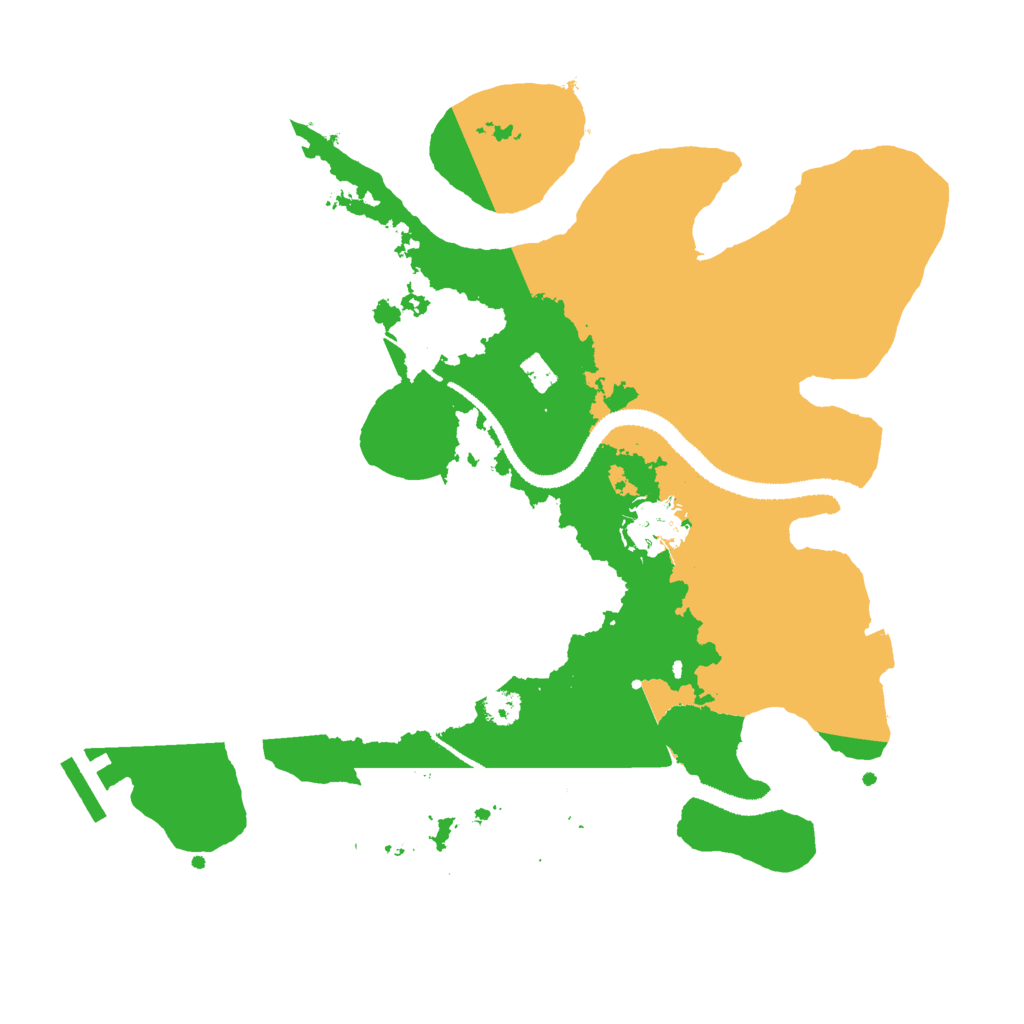Biome Rust Map: Procedural Map, Size: 3000, Seed: 306870936