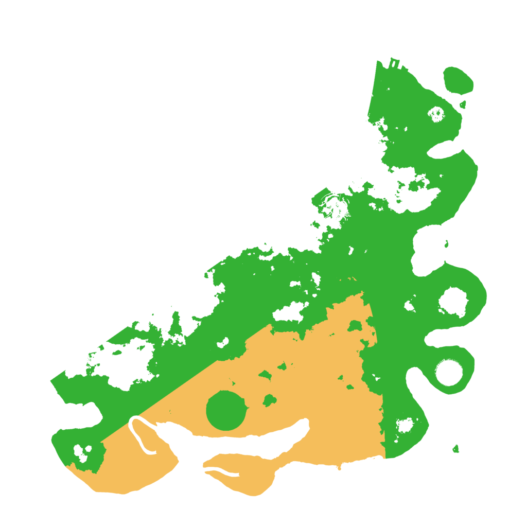 Biome Rust Map: Procedural Map, Size: 3500, Seed: 788313071