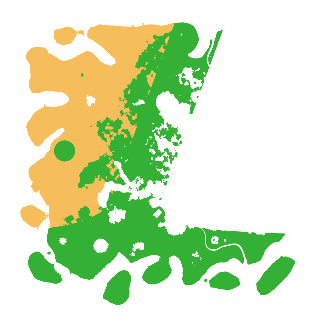 Biome Rust Map: Procedural Map, Size: 4000, Seed: 20484