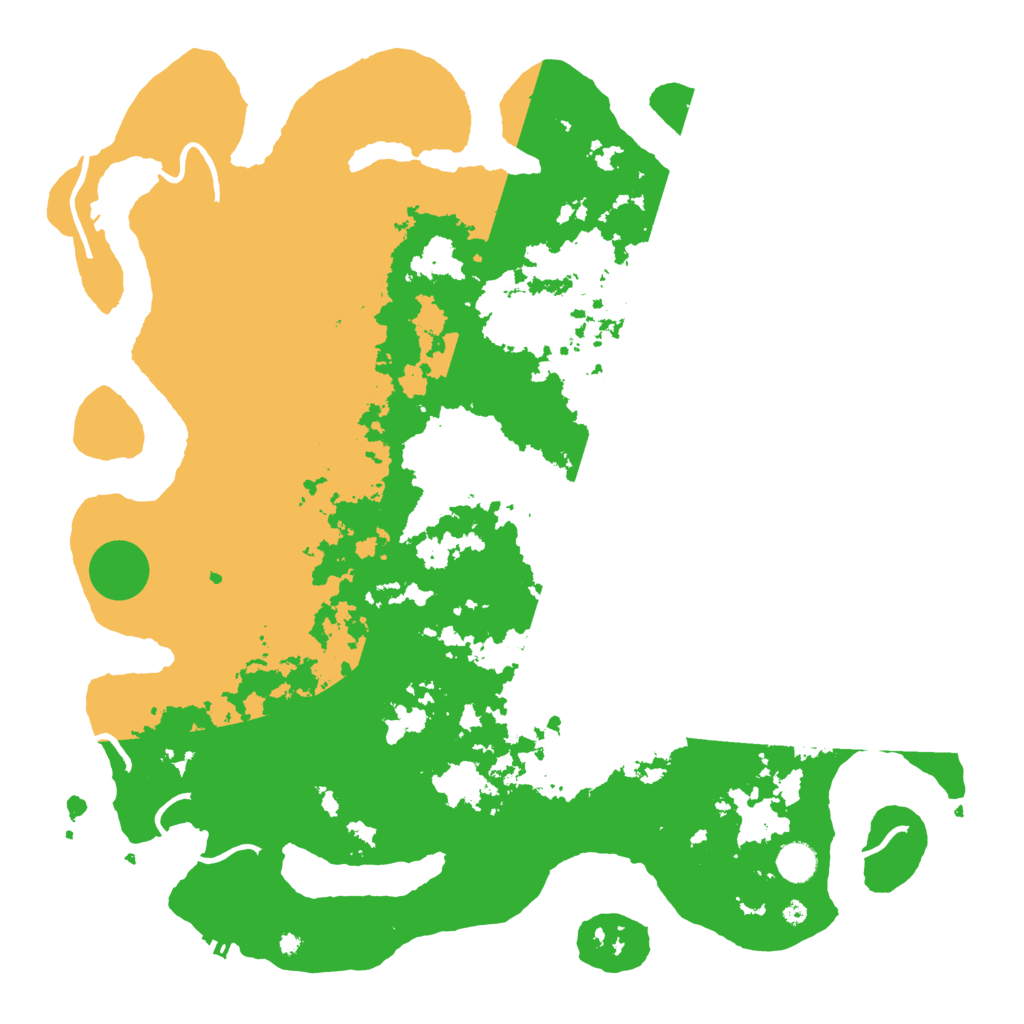 Biome Rust Map: Procedural Map, Size: 4500, Seed: 1666927011