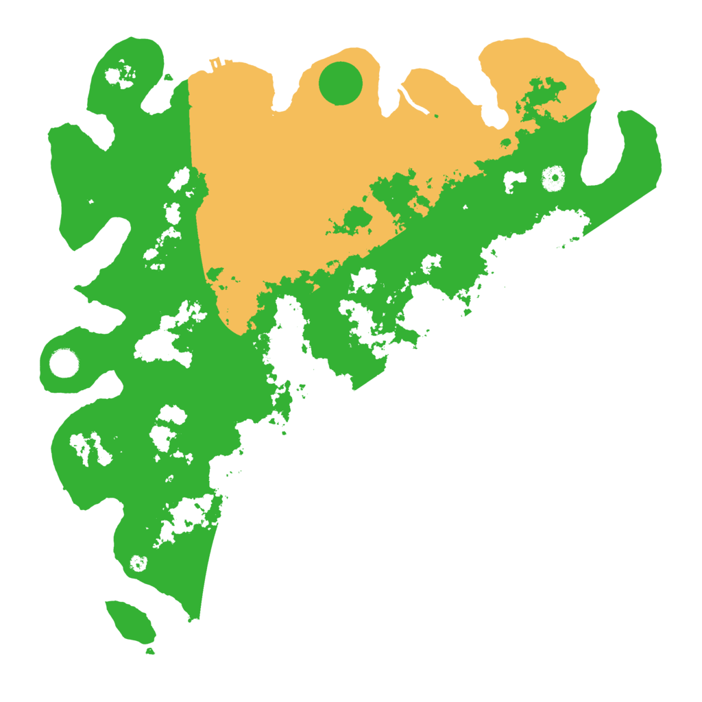 Biome Rust Map: Procedural Map, Size: 4250, Seed: 1157125795