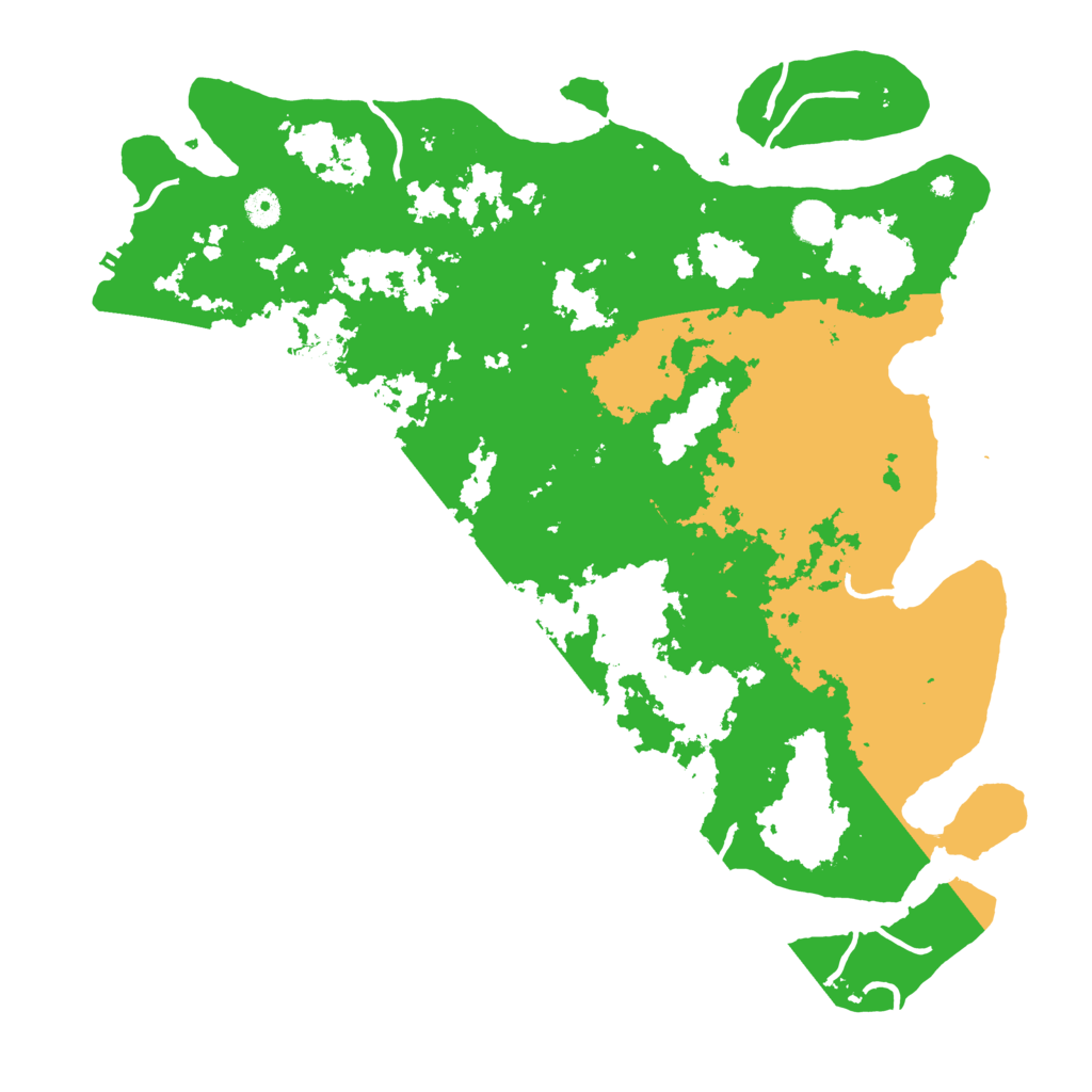 Biome Rust Map: Procedural Map, Size: 4500, Seed: 973893760