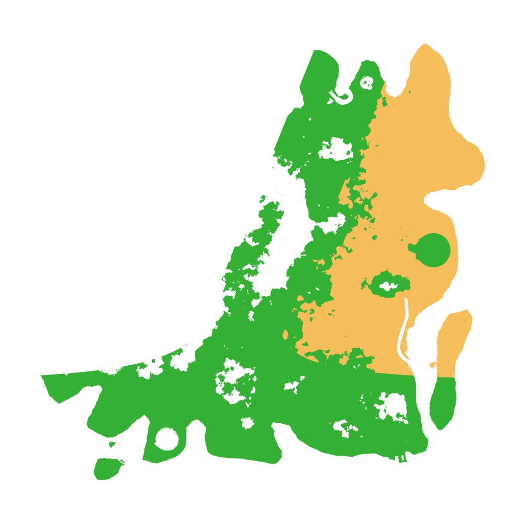 Biome Rust Map: Procedural Map, Size: 4000, Seed: 2087157628