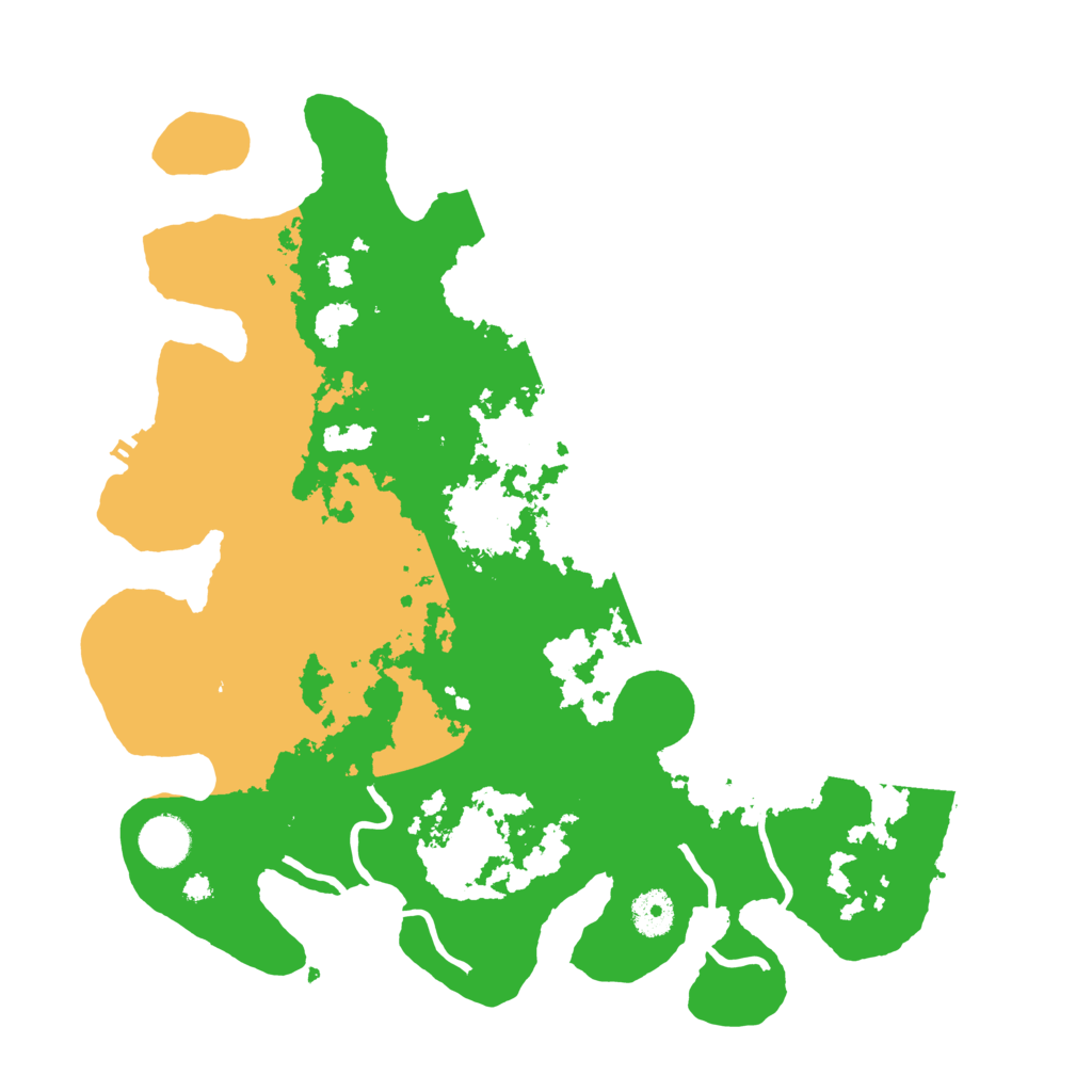 Biome Rust Map: Procedural Map, Size: 3700, Seed: 1798488446