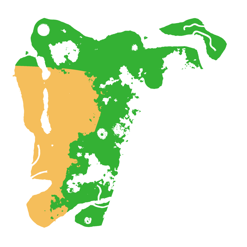 Biome Rust Map: Procedural Map, Size: 3600, Seed: 17706076