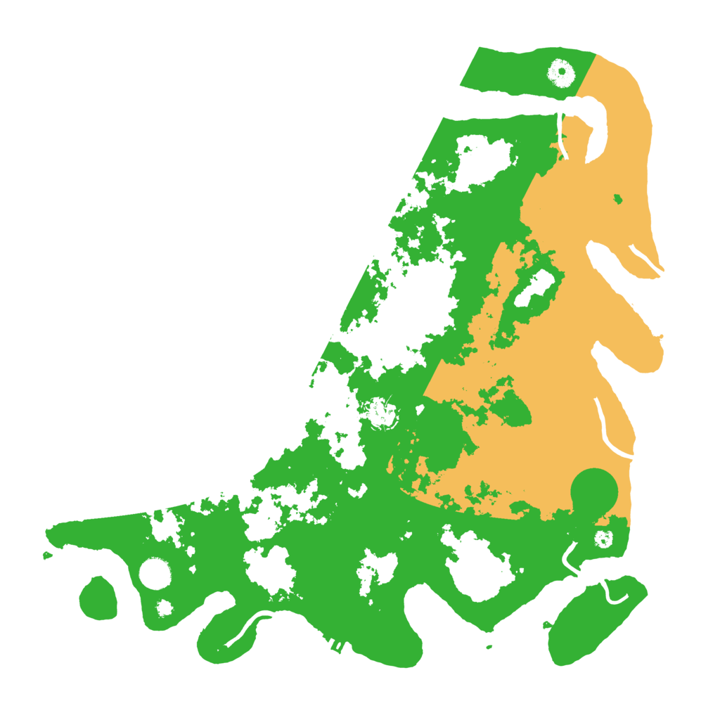 Biome Rust Map: Procedural Map, Size: 4000, Seed: 15112015