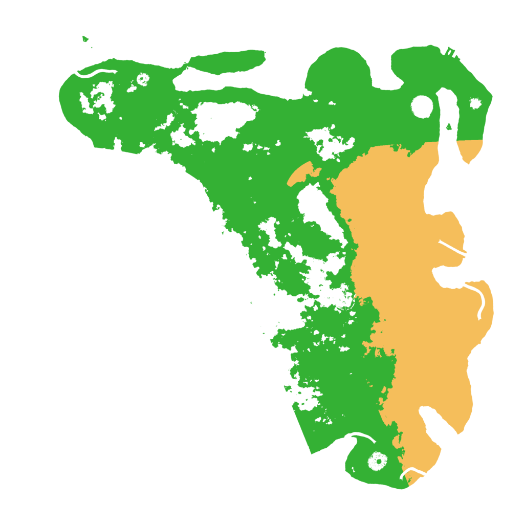 Biome Rust Map: Procedural Map, Size: 4250, Seed: 1019618181