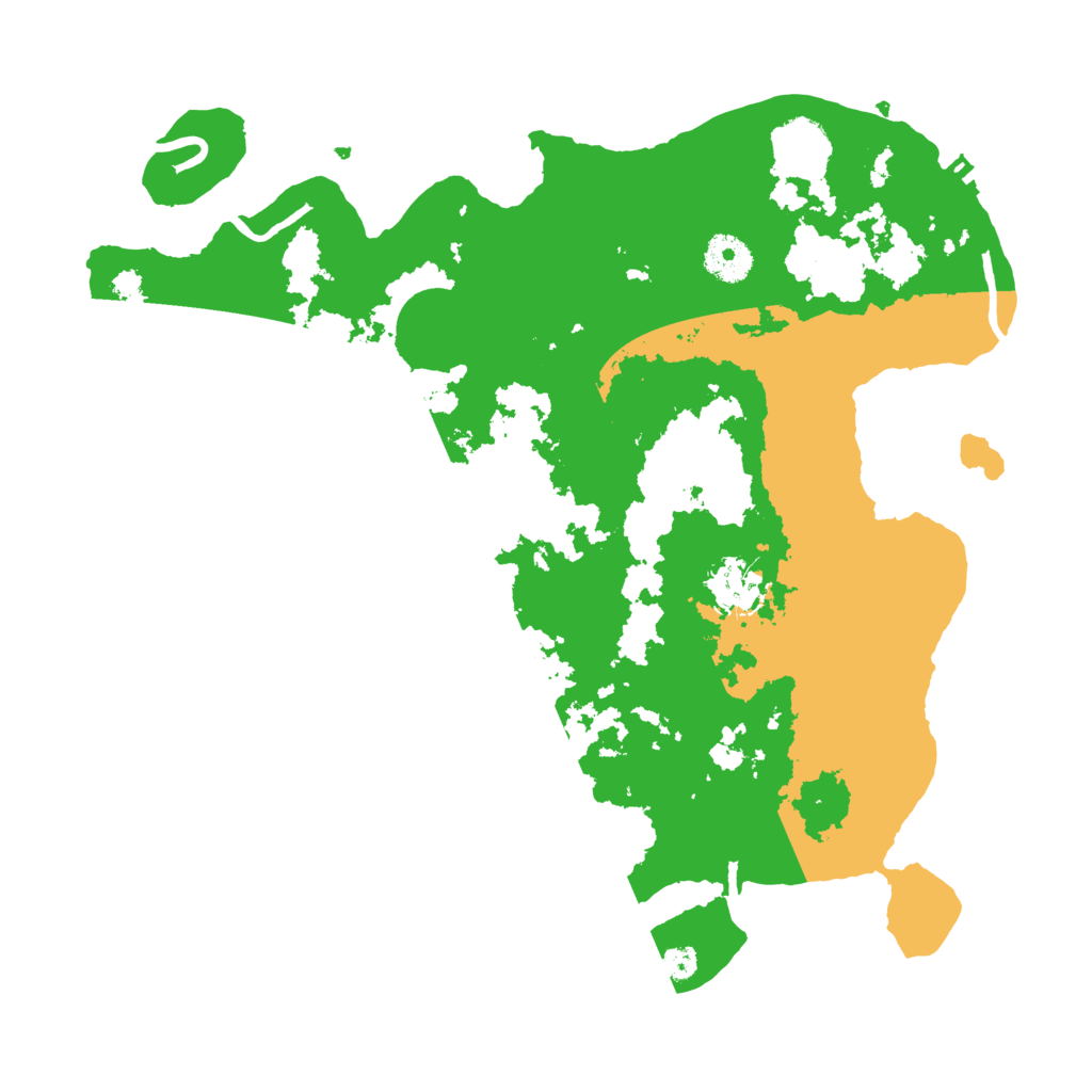 Biome Rust Map: Procedural Map, Size: 3500, Seed: 371366083