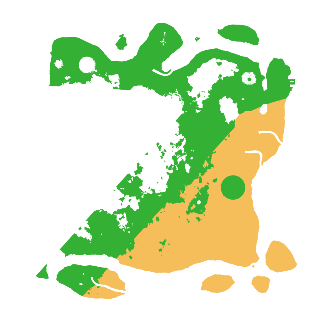 Biome Rust Map: Procedural Map, Size: 3500, Seed: 1973794013