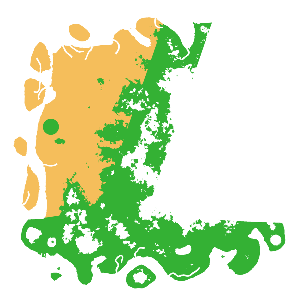 Biome Rust Map: Procedural Map, Size: 5000, Seed: 886969