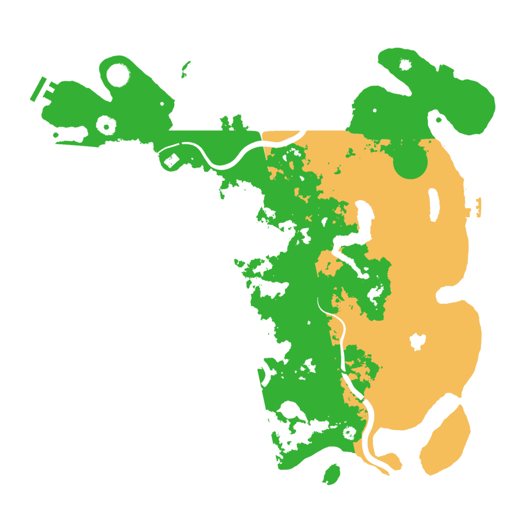 Biome Rust Map: Procedural Map, Size: 4000, Seed: 1931908421