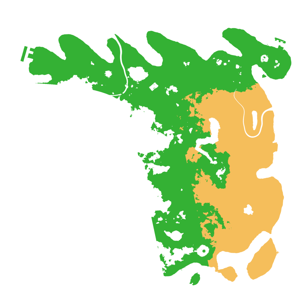 Biome Rust Map: Procedural Map, Size: 4000, Seed: 1931908421