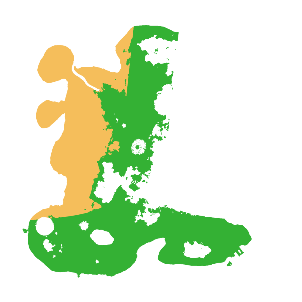 Biome Rust Map: Procedural Map, Size: 3000, Seed: 853174733