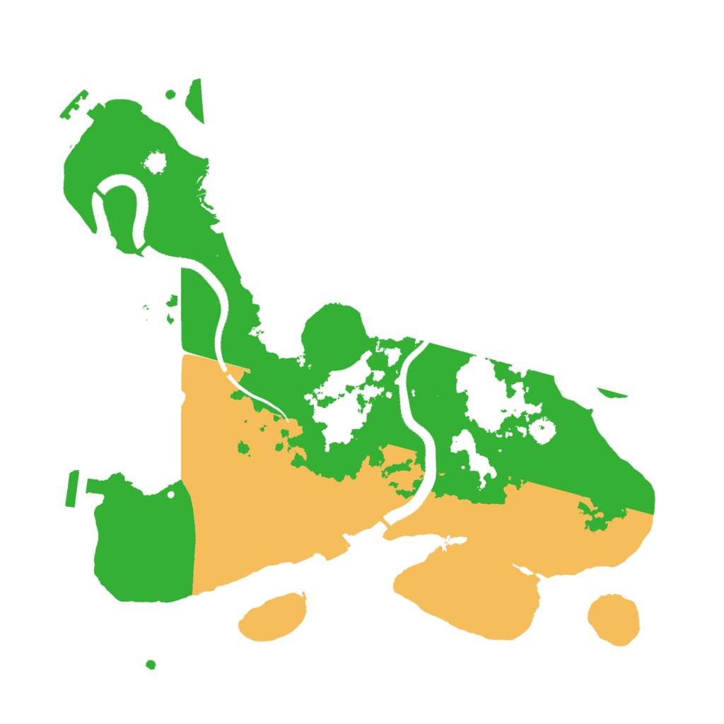 Biome Rust Map: Procedural Map, Size: 3000, Seed: 145720070