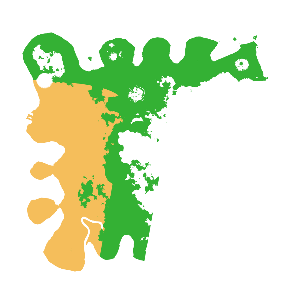 Biome Rust Map: Procedural Map, Size: 3500, Seed: 687491516