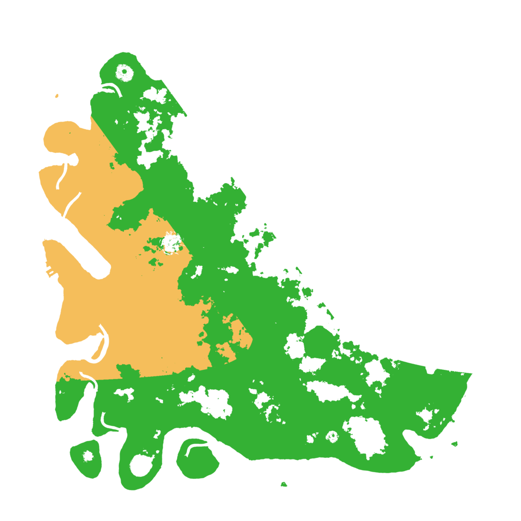 Biome Rust Map: Procedural Map, Size: 4500, Seed: 1268956