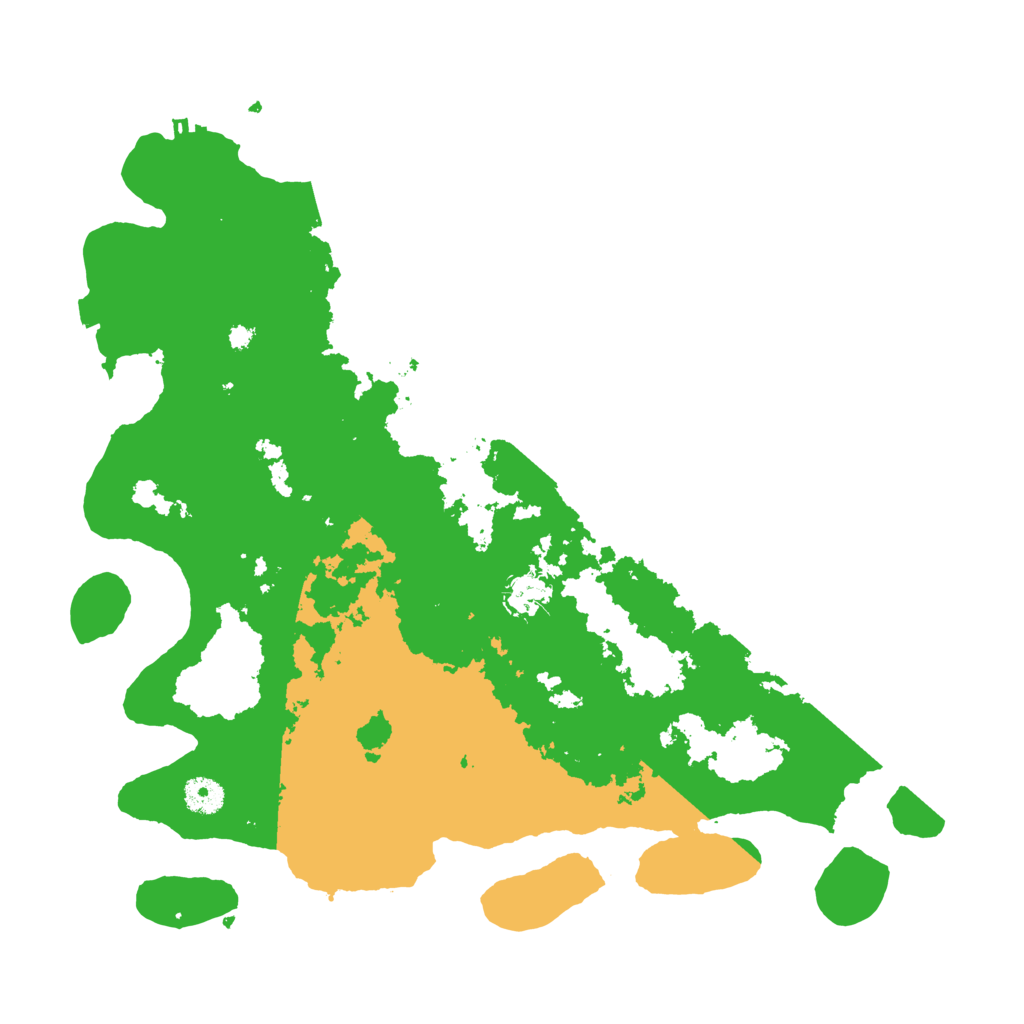 Biome Rust Map: Procedural Map, Size: 4000, Seed: 72946