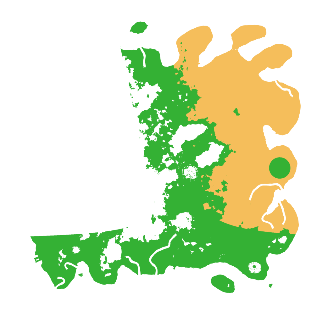 Biome Rust Map: Procedural Map, Size: 4000, Seed: 1923627276