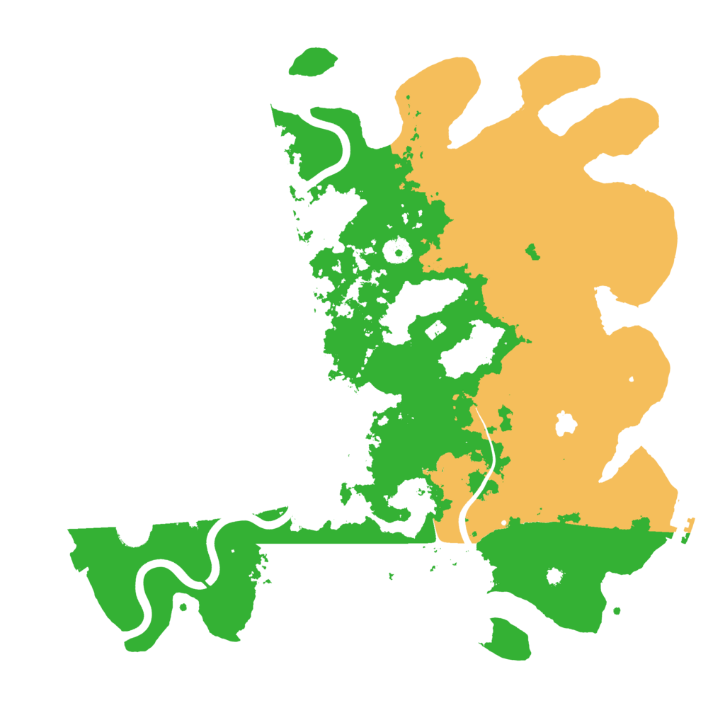Biome Rust Map: Procedural Map, Size: 4000, Seed: 1923627276