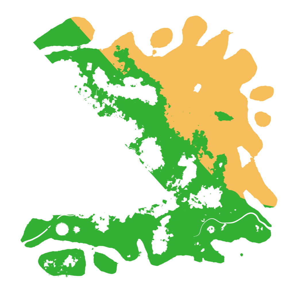 Biome Rust Map: Procedural Map, Size: 4096, Seed: 456456420