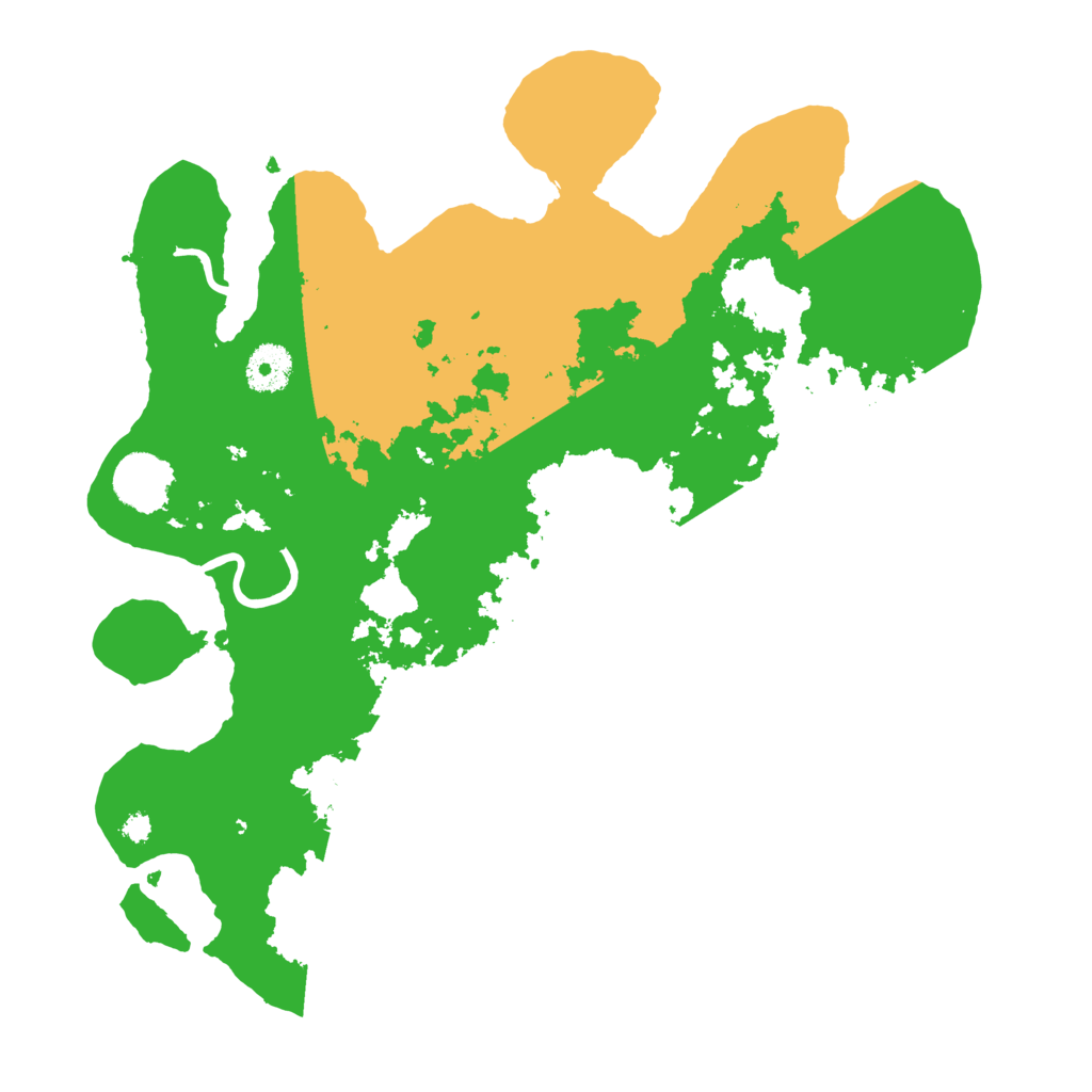 Biome Rust Map: Procedural Map, Size: 3500, Seed: 1193261860